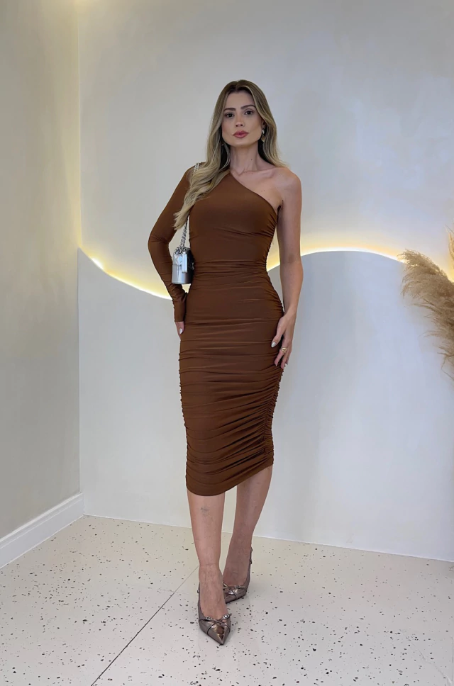 Vestido Drapeado Lara