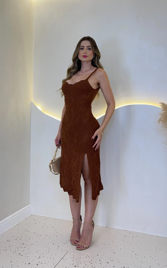 Vestido Fenda Maelle
